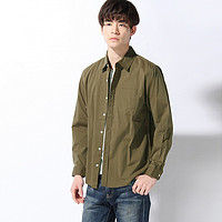 WEGO BROWNY STANDARD 男士纯色衬衫