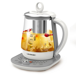 利仁LR-D1805养生壶全自动加厚玻璃多功能电热烧水壶花茶壶煮茶器
