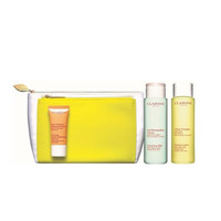 CLARINS 娇韵诗 平衡清洁套装(洁面200ml+黄水200ml+磨砂膏30ml)