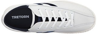 Tretorn nylite 15plus 女式休闲运动鞋 4 B(M)US 白色/蓝色 