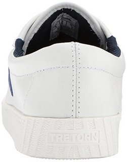 Tretorn nylite 15plus 女式休闲运动鞋 6.5 B(M)US 白色/蓝色 