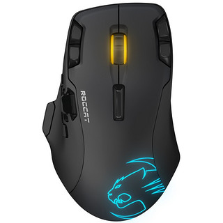 ROCCAT 冰豹 leadr 钛鲨豹 2.4G无线鼠标 12000DPI RGB 黑色