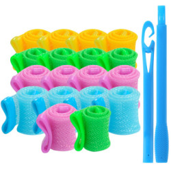 美肤语蜗牛卷发器发卷组合款18个装mf5030 蛋卷波浪卷梨花卷发筒发卡头饰造型 14件 什么值得买