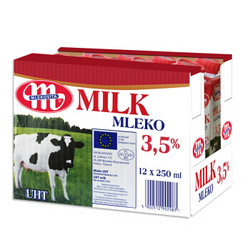 MLEKOVITA 妙可 全脂牛奶 250ml*12盒 *5件