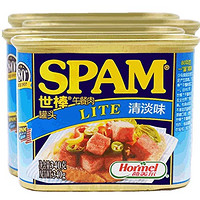 SPAM 世棒 经典午餐肉罐头 清淡口味 340g*4罐