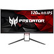  acer 宏碁 Predator 掠夺者 X34P 34英寸 IPS曲面电竞显示器（3440×1440、G-Sync、120Hz）　