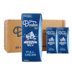 Old Dookie Road 澳杜克 全脂/低脂纯牛奶 200ml*24盒 *3件