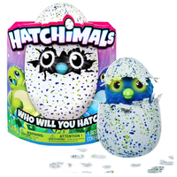 HATCHIMALS 哈驰魔法蛋 孵化智能电子宠物（绿色/紫色）