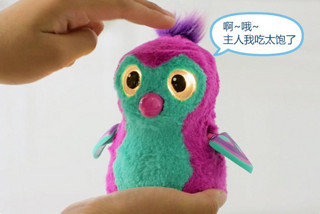 HATCHIMALS 哈驰魔法蛋 孵化智能电子宠物（绿色/紫色）