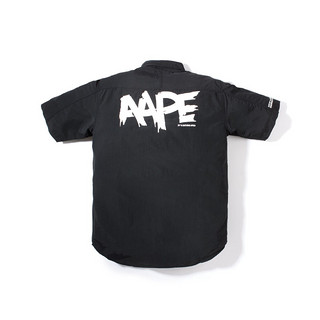 it AAPE 8228XX8 男士工装风格短袖衬衫