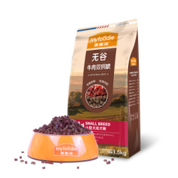 Myfoodie 麦富迪 天然无谷牛肉双拼小型犬成犬