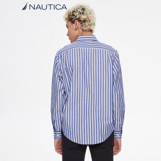  NAUTICA 诺帝卡 WM8114 男士竖条纹衬衫 XL