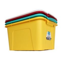 茶花塑料大号整理箱 58升2个 *6件