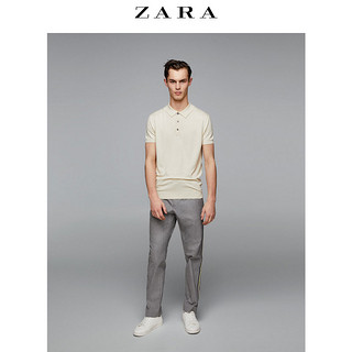 ZARA 04432404710 男士针织POLO衫