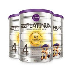 A2 白金系列 婴幼儿配方奶粉 4段 900g*3