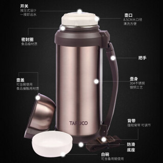 TAFUCO 泰福高 T-1272 便携式户外水壶 2500ML