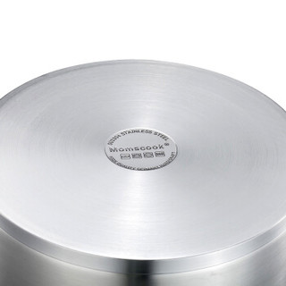 Momscook LY28ST17 304不锈钢单层蒸锅 28cm