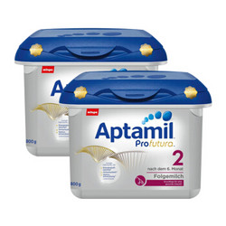 Aptamil 爱他美 白金版 婴幼儿奶粉 2段 800g*2盒