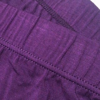 JOCKEY 1127031196 男士三角内裤 3条装 黑+灰+紫  XXL (190/115) 