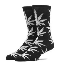 HUF SK44001 FAC31046 大麻叶图案长袜