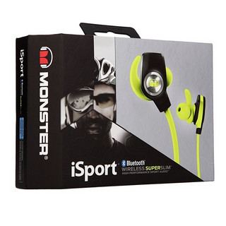 MONSTER 魔声 iSport Victory 入耳式颈挂式有线耳机 绿色 3.5mm