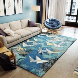 绅士狗 北欧客厅地毯 长方形 鱼跃B-SKY 1.6米*2.3米 重约14.7斤