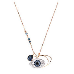 Swarovski 施华洛世奇 Duo Evil Eye 恶魔之眼项链 5172560