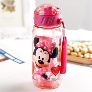 Disney 迪士尼 儿童塑料杯 粉色米妮 400ml 