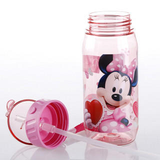 Disney 迪士尼 儿童塑料杯 粉色米妮 400ml 