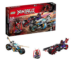 LEGO 乐高 Ninjago 幻影忍者系列 70639 巨轮摩托车追击战