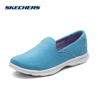 SKECHERS 斯凯奇 Go Step系列 14317 女士休闲鞋 蓝色   36 