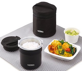 THERMOS 膳魔师便当盒套装 0.36L JBS-360 BK