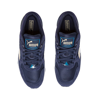 PUMA 彪马 TRINOMIC R698 中性款复古休闲鞋 36 粗呢蓝 