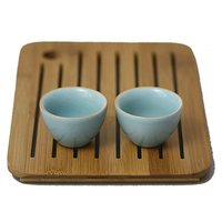 陶馨堂 台湾釉汝窑功夫茶具沉香品茗对杯