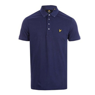 Lyle & Scott   苏格兰金鹰 男士短袖Polo衫 海军蓝 XL
