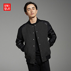 UNIQLO 优衣库 402735 男士仿皮夹克 