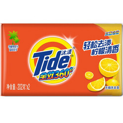 Tide 全效360度洗衣皂（柠檬清香）202g