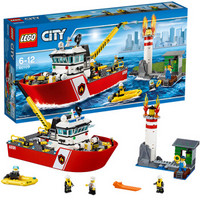LEGO 乐高 城市系列 消防船 60109