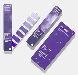 限量版PANTONE专色配方指南C/U色卡2018年度代表色 Uitra Violet 紫外光色