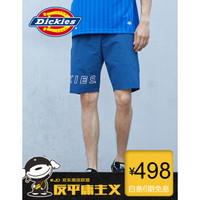 Dickies 帝客 182M40WD06 男士字母印花短裤 海军蓝 L 