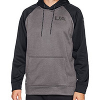 UNDER ARMOUR 安德玛 Storm Fleece Colorblock 男士连帽卫衣 灰色