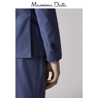 Massimo Dutti 02058136400 男士全羊毛西装