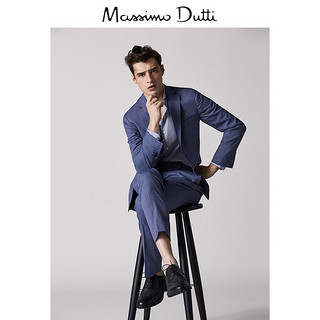 Massimo Dutti 02058136400 男士全羊毛西装