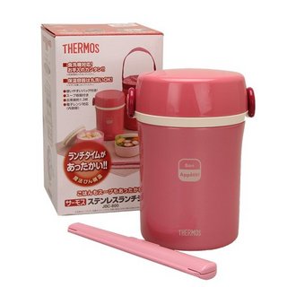 THERMOS 膳魔师 JBC-800 保温饭盒 800ml 粉红色