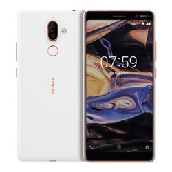 诺基亚 7 Plus (Nokia 7 Plus) 6GB+64GB 白色 全网通 双卡双待 移动联通电信4G手机