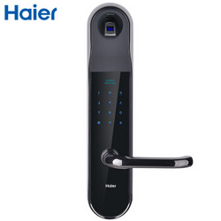 海尔（Haier）指纹锁  HL-33PF3 枪黑色 枪黑色