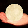 LUNA MOON LAMP 2.8‘‘/7CM WARM LIGHT YELLOW LED THANKSGIVING GIFT NEW DESIGN