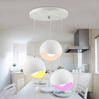 -lighting 雷士 NVC Lighting照明 三头圆盘餐吊灯