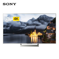 SONY 索尼 KD-75X9000F 75寸 4K 液晶电视 