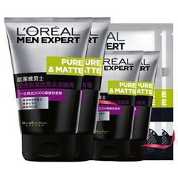 L'OREAL PARIS 巴黎欧莱雅  男士碳爽洁面膏套装